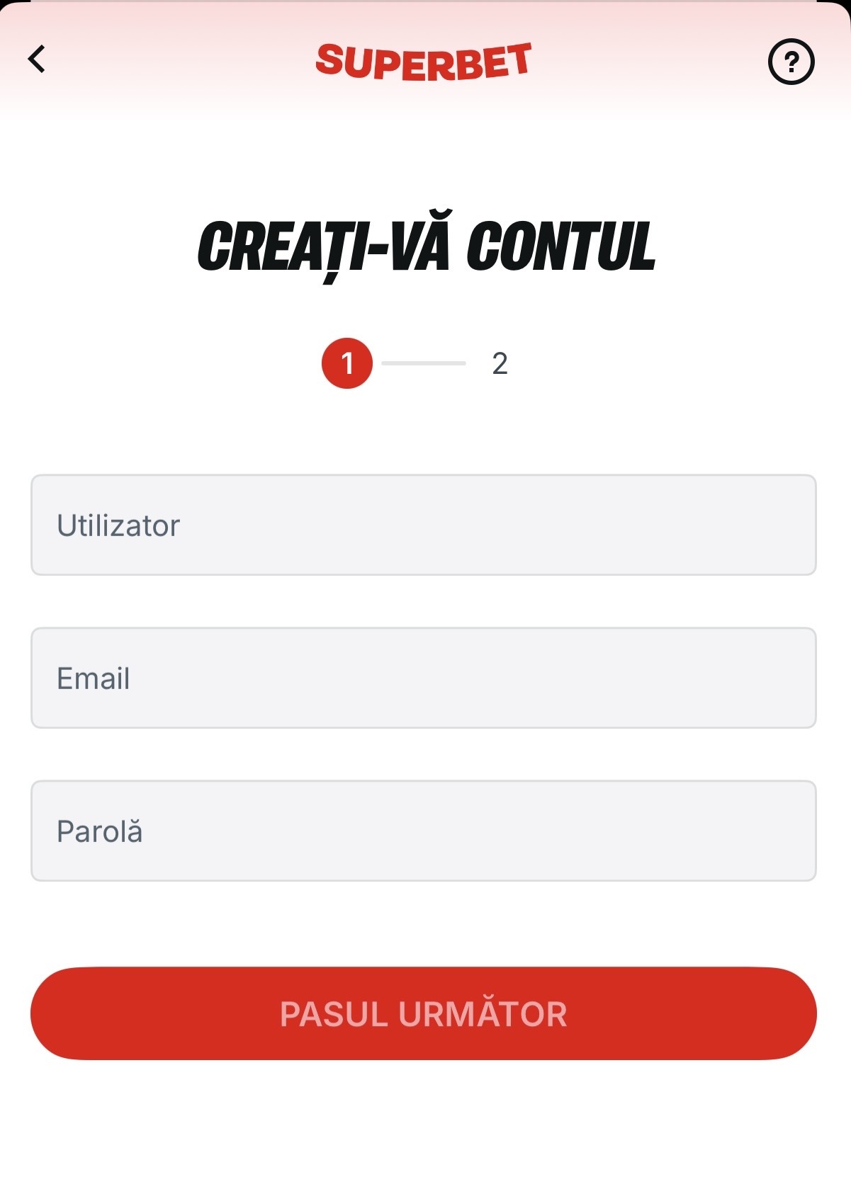 inregistrare superbet