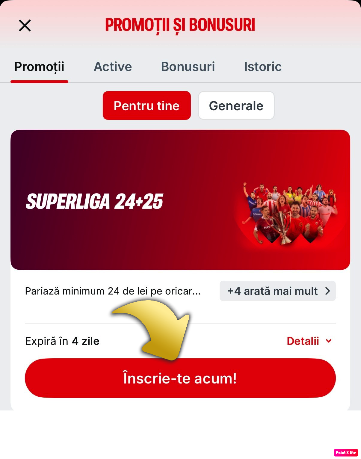 promotii active