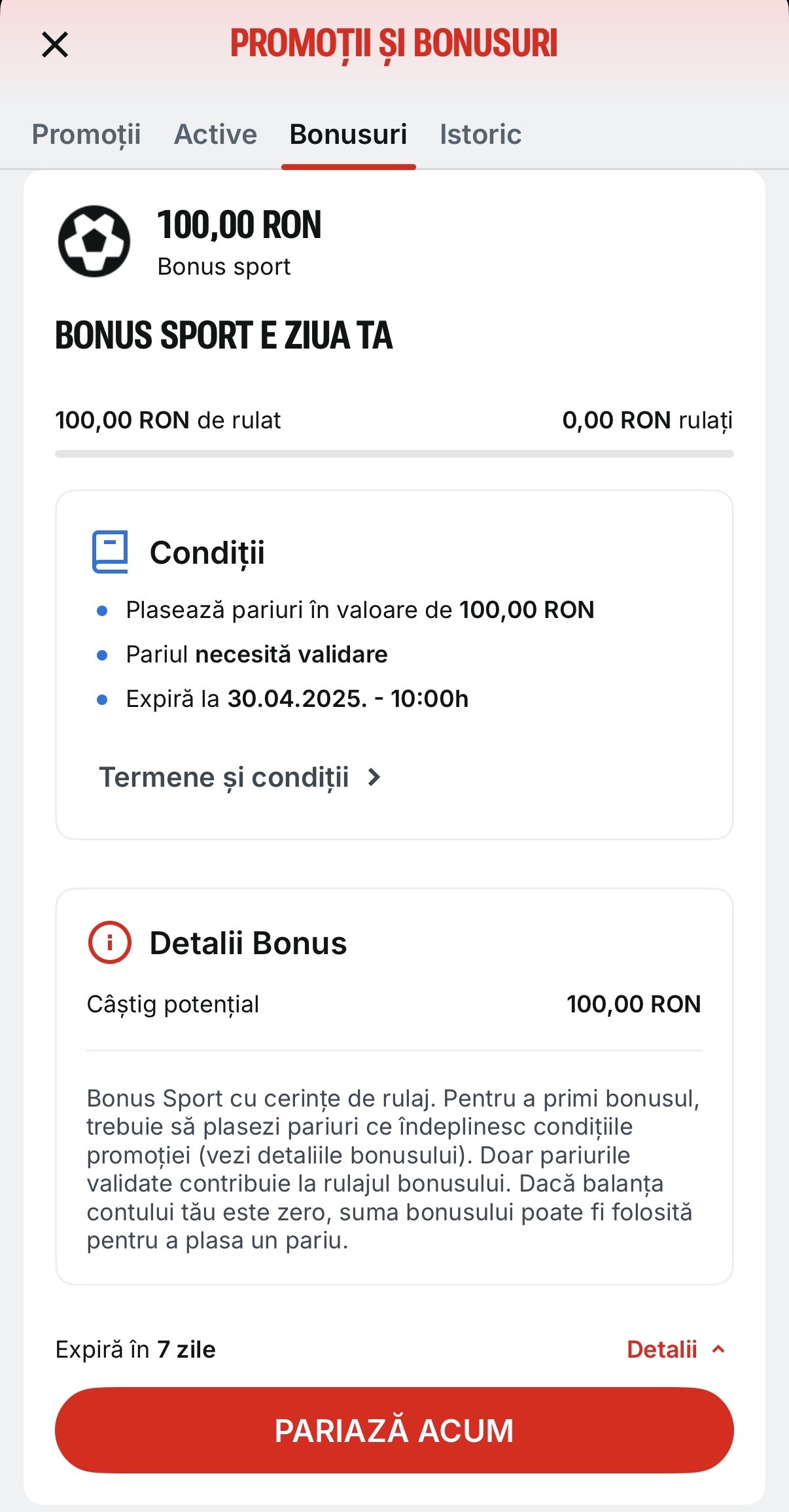 bonus aniversar superbet