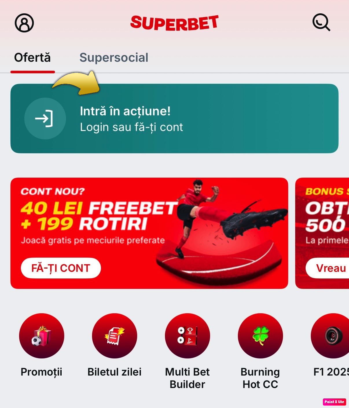 recuperare parola