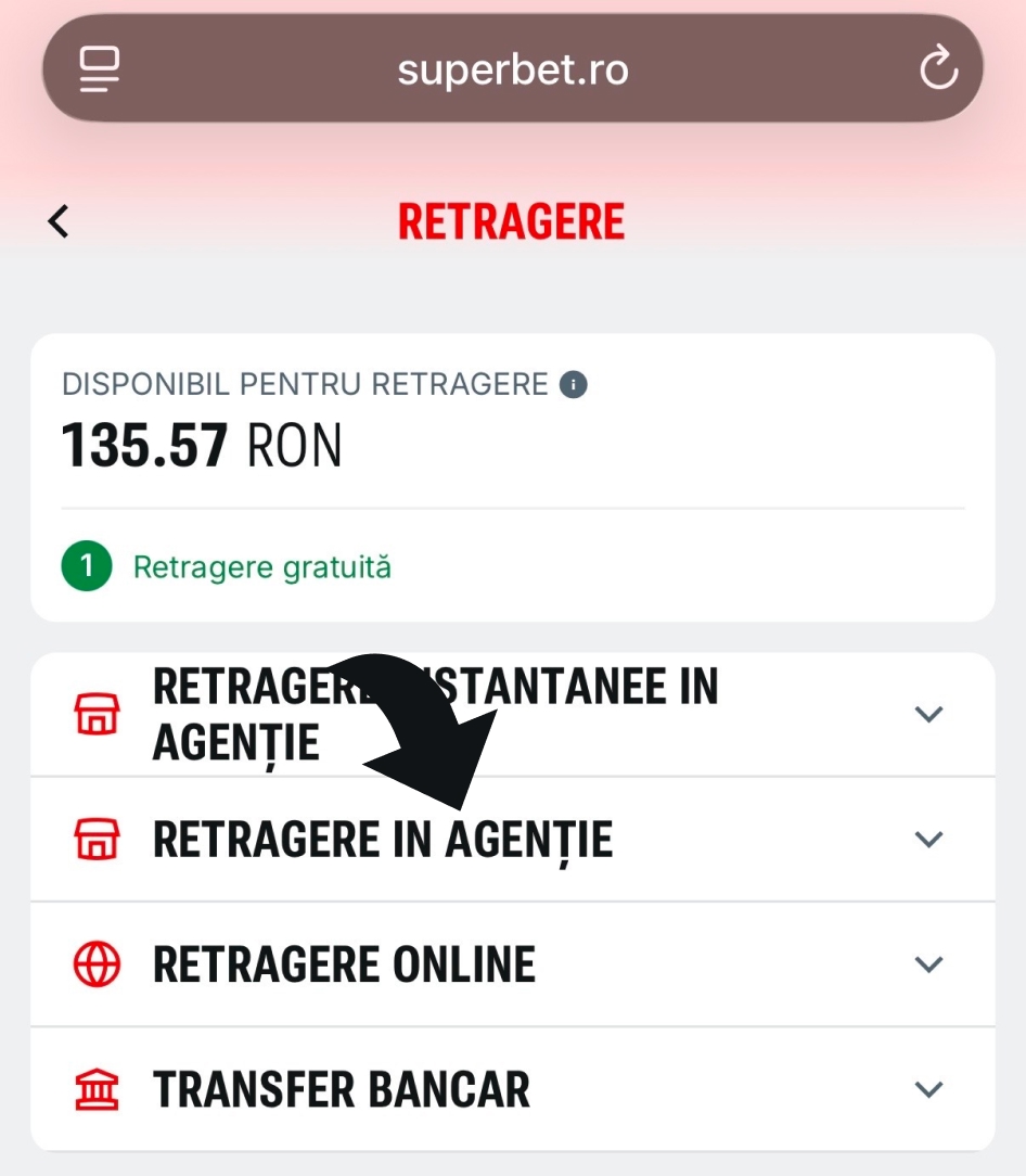retragere in agentie