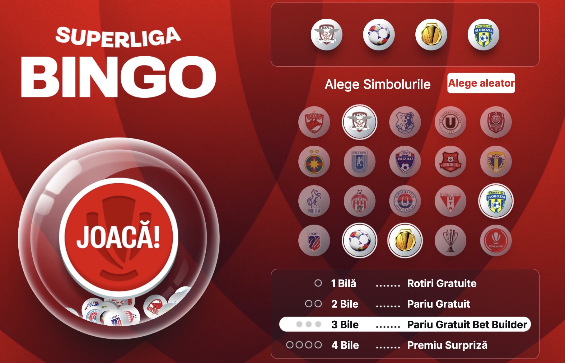 super liga bingo