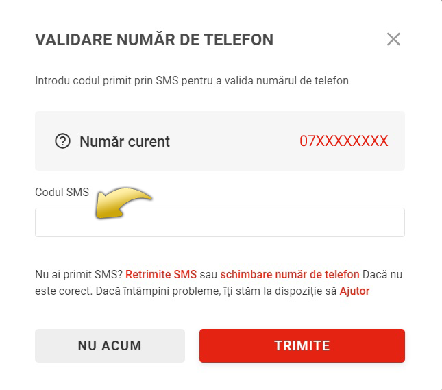 Cum validez numărul de telefon?