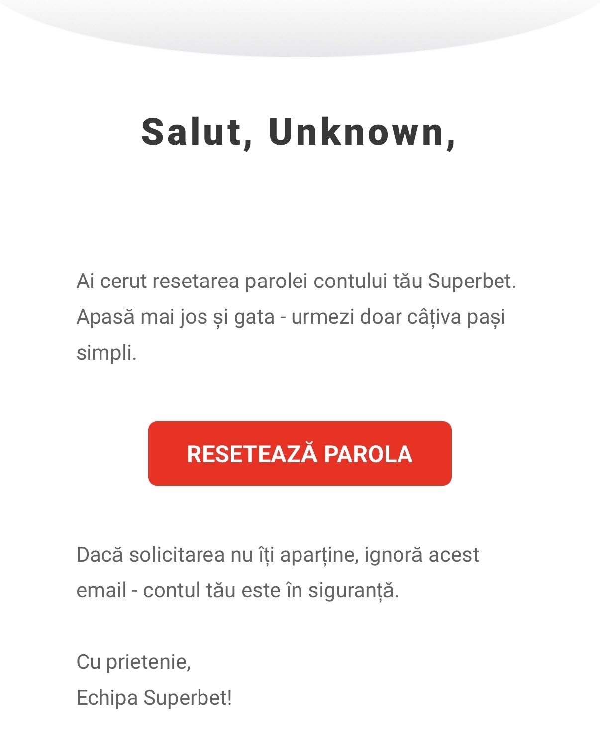 email parola
